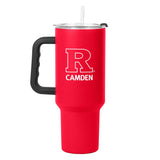 Rutgers-Camden 40oz Flipside Powder Coat Tumbler - Logo Brands - Flyclothing LLC