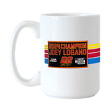 Joey Logano 2024 Nascar Cup Champions 15oz Sublimated Mug - Logo Brands - Flyclothing LLC