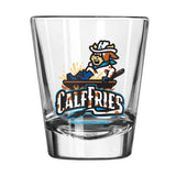 Amarillo Sod Poodle Calf Fries 2oz Shot Glass
