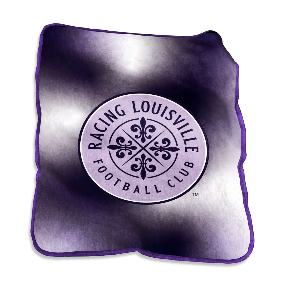 Racing Louisville FC (Womens) Raschel Vintage Gradient Throw - Logo Brands - Flyclothing LLC