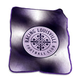 Racing Louisville FC (Womens) Raschel Vintage Gradient Throw - Logo Brands - Flyclothing LLC