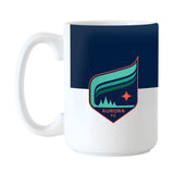 Minnesota Aurora FC 15oz Colorblock Sublimated Mug - Logo Brands - Flyclothing LLC