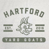 Hartford Yard Goats Hunter Logo Sublimated Sweatshirt Blanket