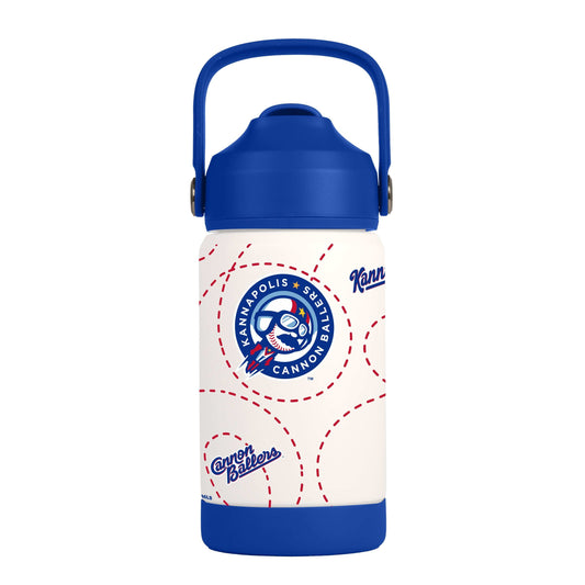 Kannapolis Cannon Ballers 12oz SS Kids Bottle - Logo Brands - Flyclothing LLC