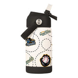 Quad Cities River Bandits 12oz Mascot SS Kids Bottle - Logo Brands - Flyclothing LLC