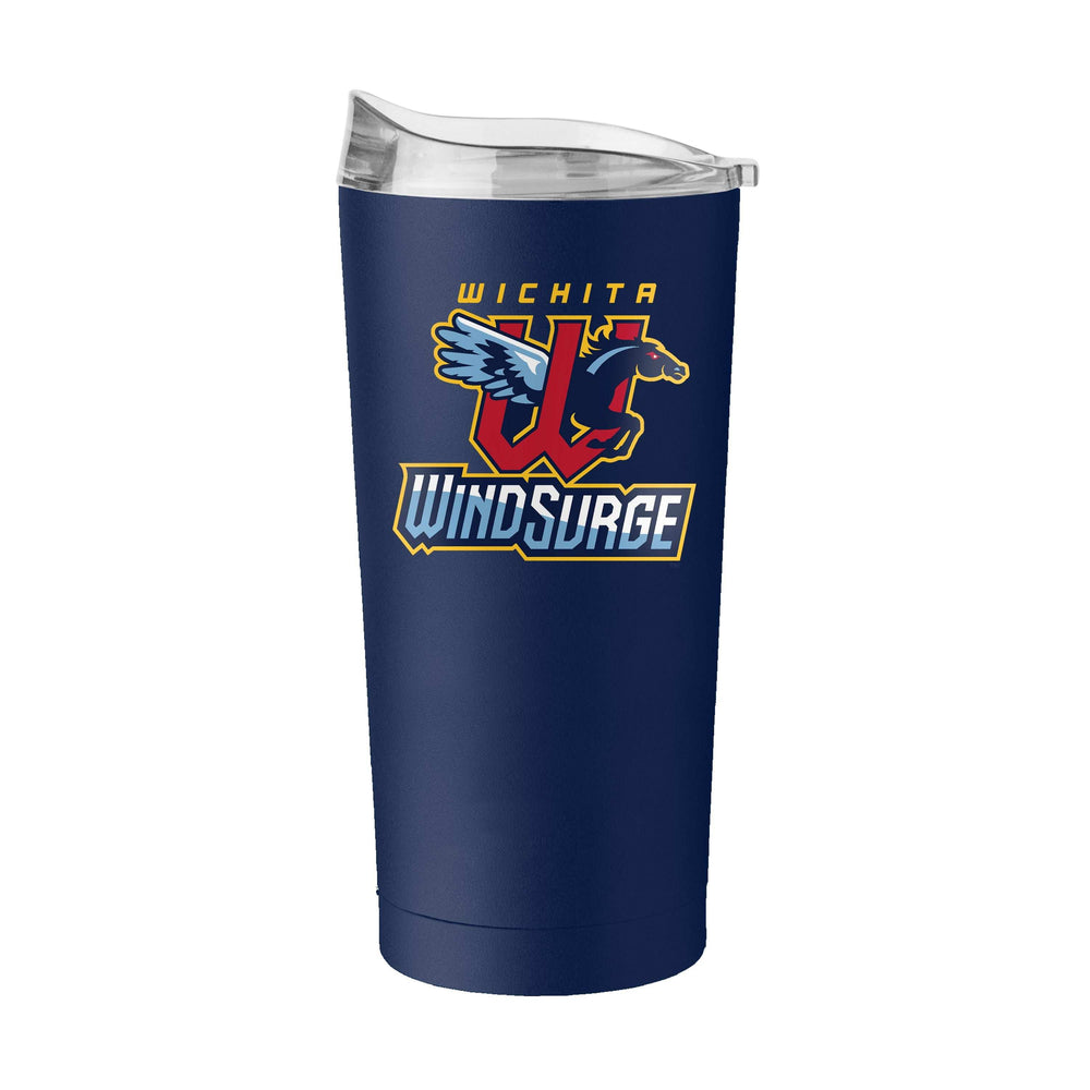 Wichita Wind Surge 20oz Flipside Powder Coat Tumbler - Logo Brands - Flyclothing LLC