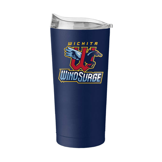 Wichita Wind Surge 20oz Flipside Powder Coat Tumbler - Logo Brands - Flyclothing LLC