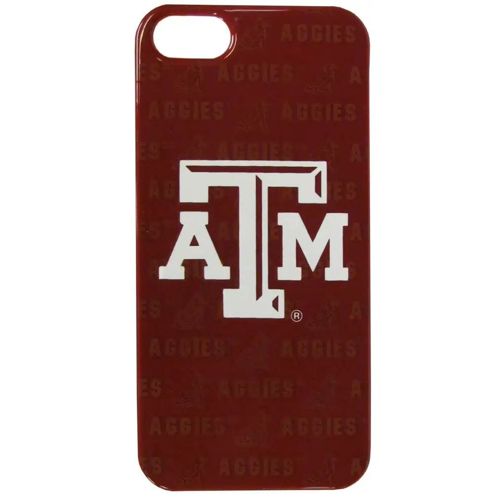 Texas A & M Aggies iPhone 5/5S Graphics Snap on Case - Texas A&M - Flyclothing LLC