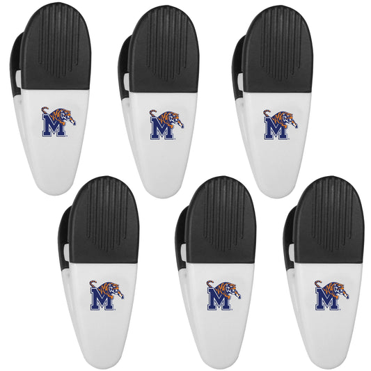 Memphis Tigers Chip Clip Magnets, 6pk - Siskiyou Buckle