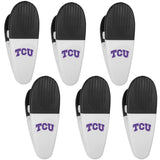TCU Horned Frogs Chip Clip Magnets, 6pk - Siskiyou Buckle