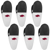 Arkansas Razorbacks Chip Clip Magnets, 6pk - Siskiyou Buckle