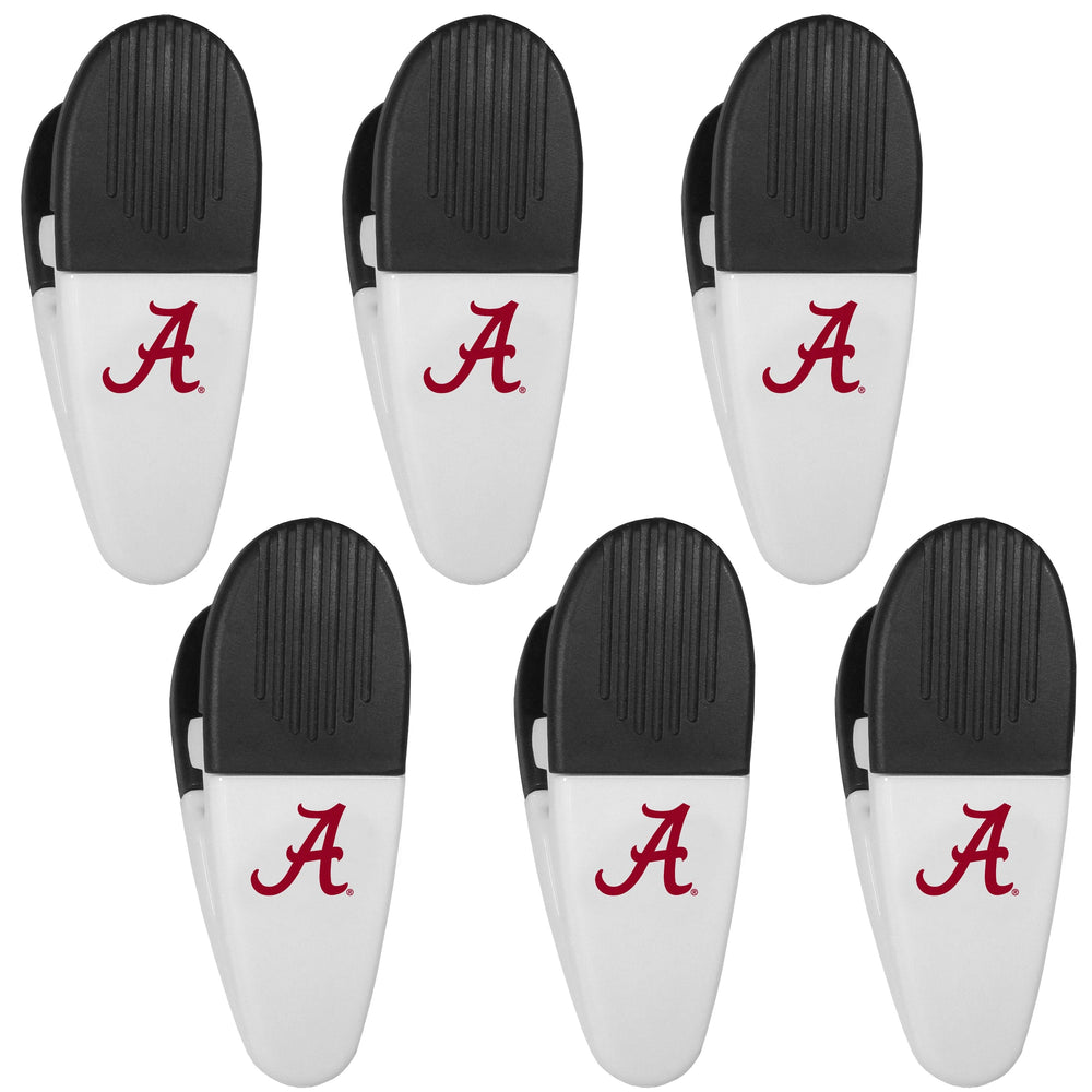 Alabama Crimson Tide Chip Clip Magnets, 6pk - Siskiyou Buckle