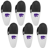Kansas St. Wildcats Chip Clip Magnets, 6pk - Siskiyou Buckle