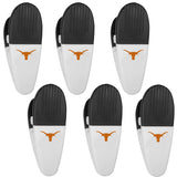 Texas Longhorns Chip Clip Magnets, 6pk - Siskiyou Buckle