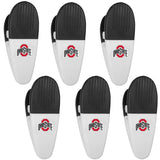 Ohio St. Buckeyes Chip Clip Magnets, 6pk - Siskiyou Buckle