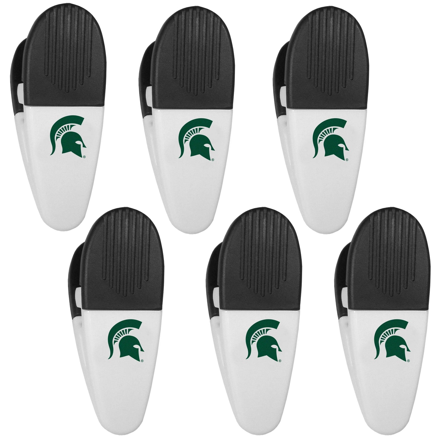 Michigan St. Spartans Chip Clip Magnets, 6pk - Siskiyou Buckle - Flyclothing LLC