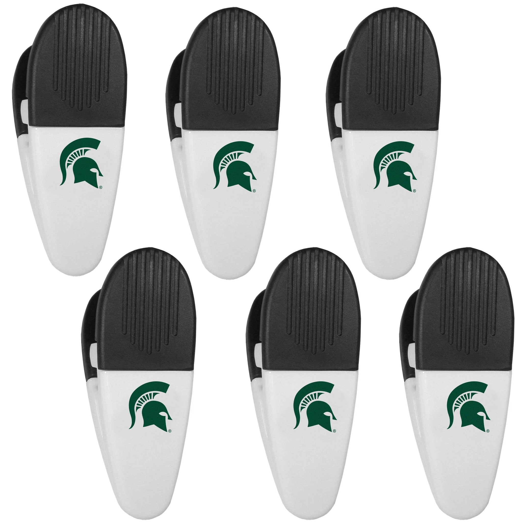 Michigan St. Spartans Chip Clip Magnets, 6pk - Siskiyou Buckle - Flyclothing LLC
