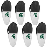 Michigan St. Spartans Chip Clip Magnets, 6pk