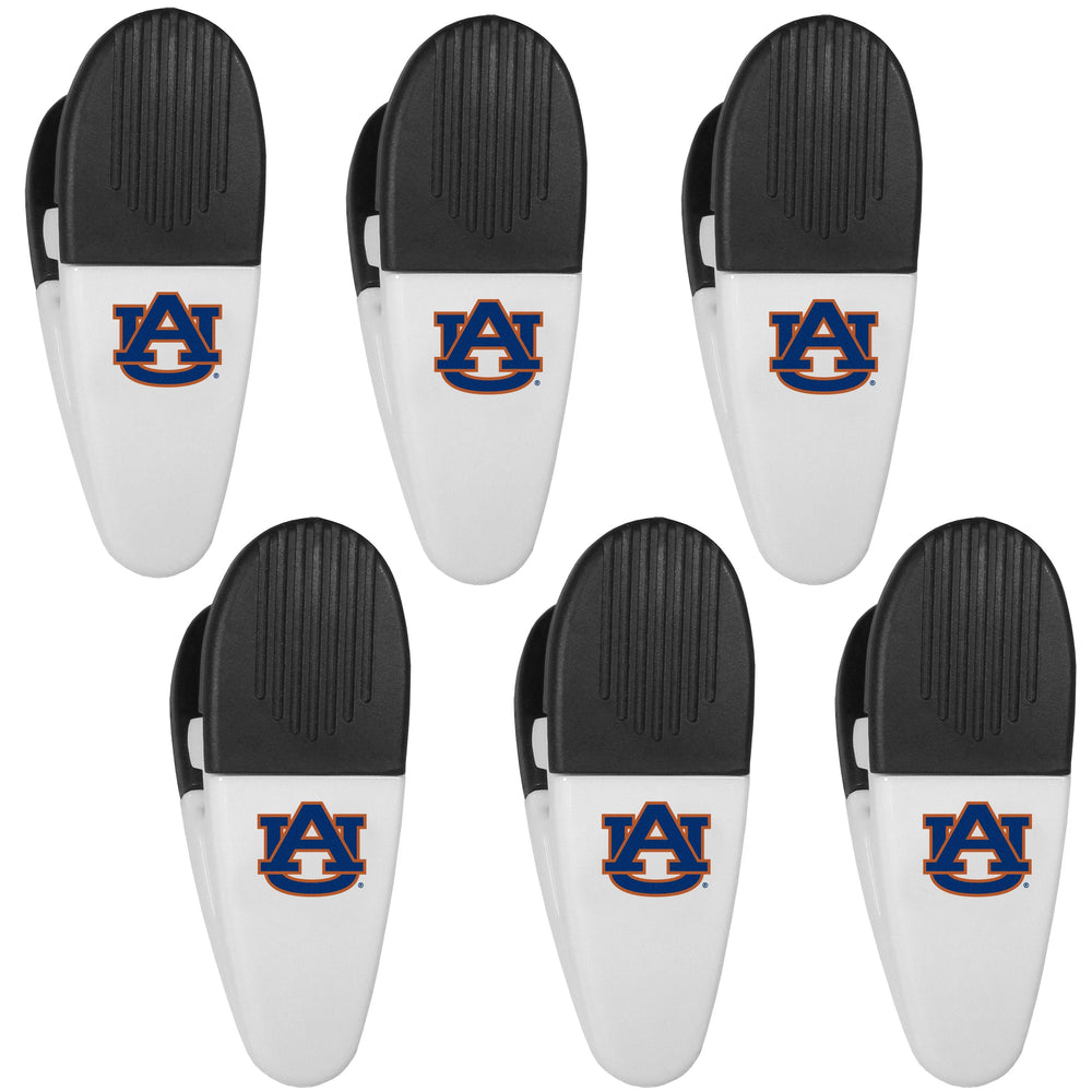 Auburn Tigers Chip Clip Magnets, 6pk - Siskiyou Buckle