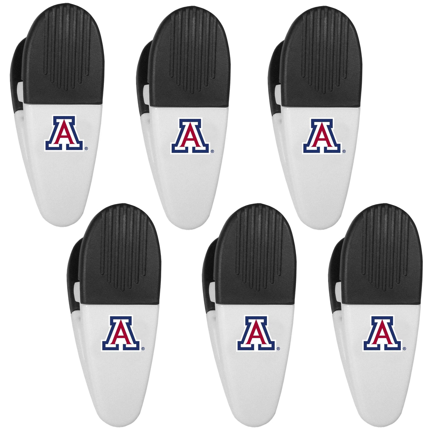 Arizona Wildcats Chip Clip Magnets, 6pk - Siskiyou Buckle - Flyclothing LLC