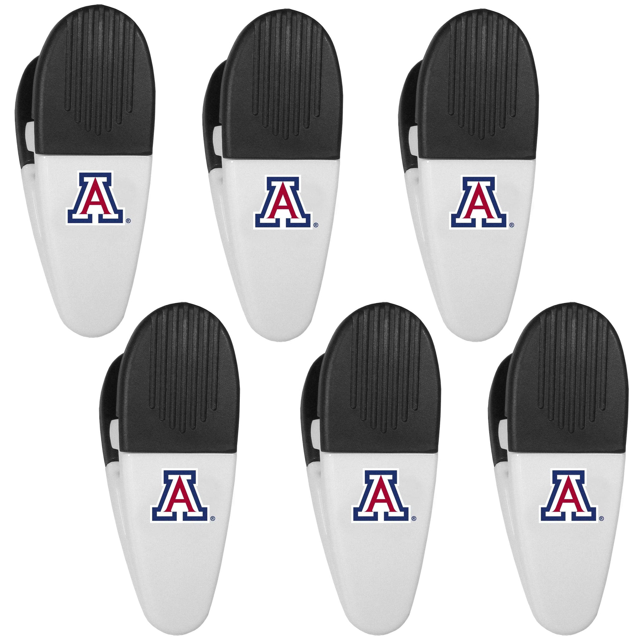 Arizona Wildcats Chip Clip Magnets, 6pk - Siskiyou Buckle - Flyclothing LLC