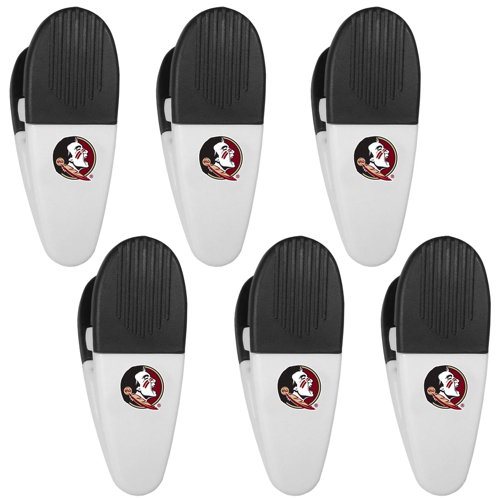 Florida St. Seminoles Chip Clip Magnets, 6pk - Siskiyou Buckle