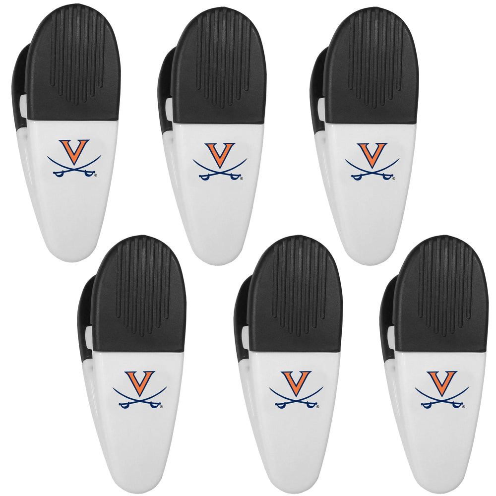 Virginia Cavaliers Chip Clip Magnets, 6pk - Siskiyou Buckle