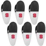 N. Carolina St. Wolfpack Chip Clip Magnets, 6pk - Siskiyou Buckle