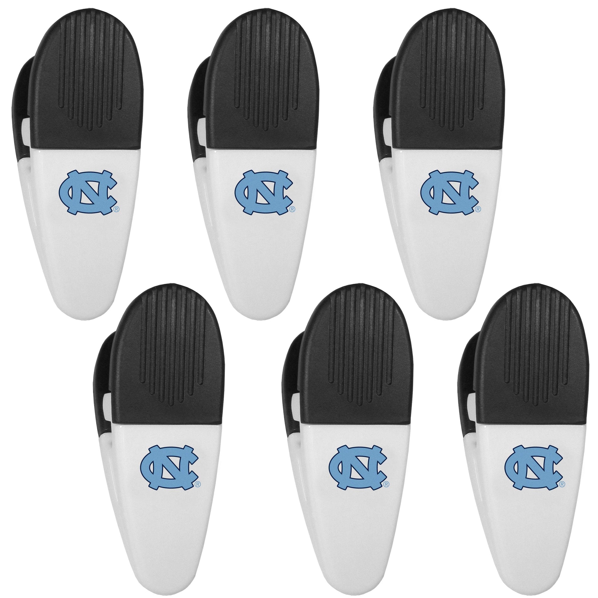 N. Carolina Tar Heels Chip Clip Magnets, 6pk - Siskiyou Buckle - Flyclothing LLC