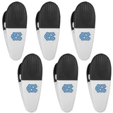 N. Carolina Tar Heels Chip Clip Magnets, 6pk - Siskiyou Buckle