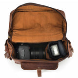 The Simmons Camera Bag - Classy Leather Bags - Flyclothing LLC
