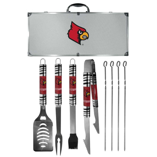 Louisville Cardinals 8 pc Tailgater BBQ Set - Louisville Cardinals - Flyclothing LLC