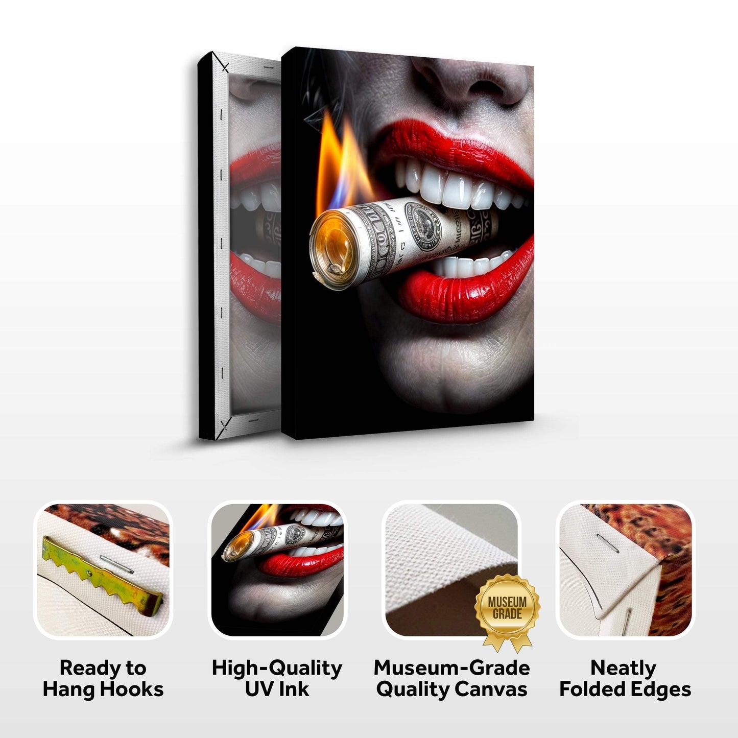 Luxurious Cool Wall Art - Tailored Canvases - Flyclothing LLC