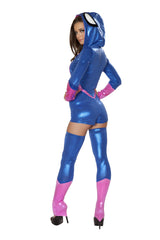 J. Valentine Pink Spider Hooded Romper Costume CA108 - J. Valentine - Flyclothing LLC
