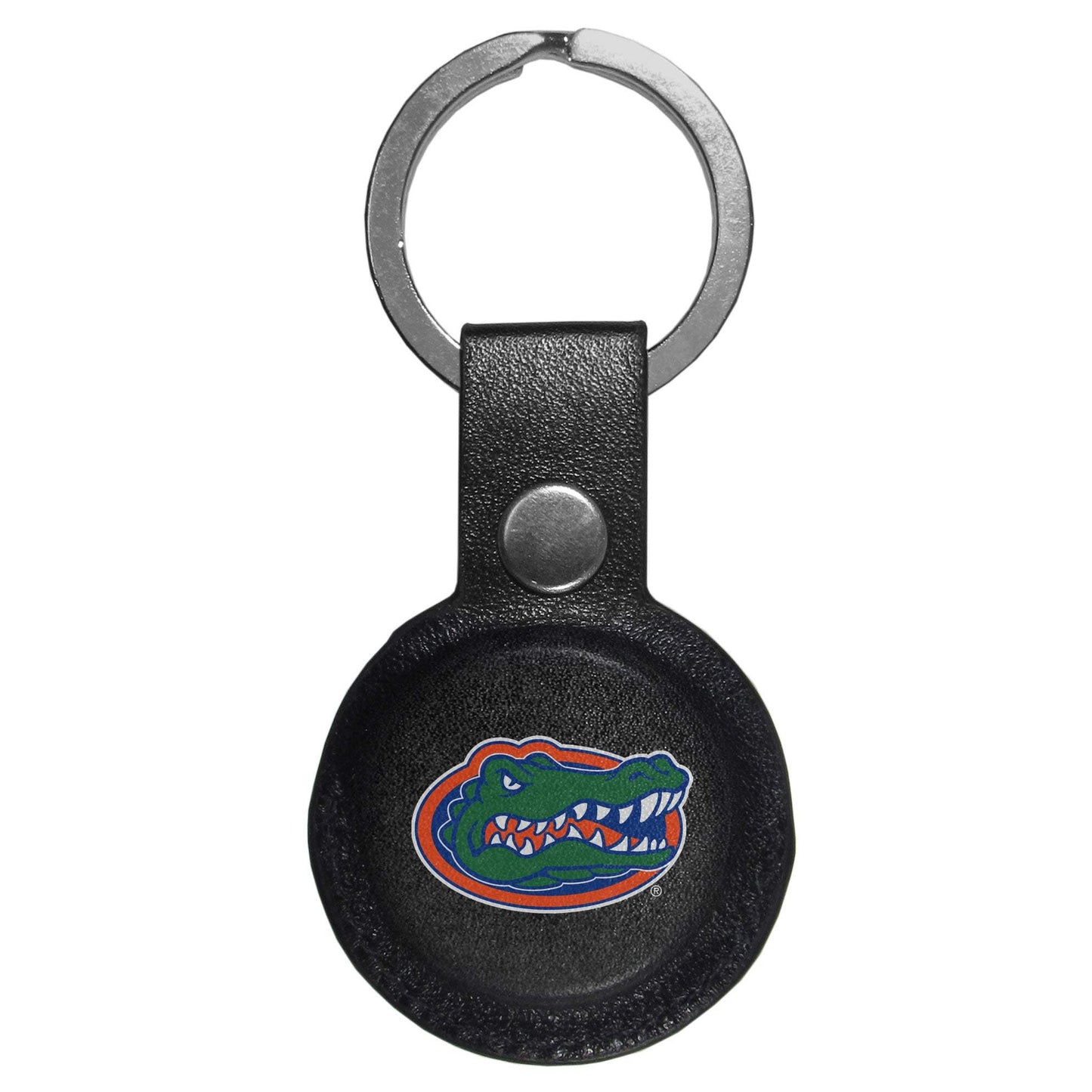 Florida Gators AirTag Compatible Leather Key Chain