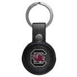 S. Carolina Gamecocks AirTag Compatible Leather Key Chain