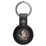 Florida St. Seminoles AirTag Compatible Leather Key Chain