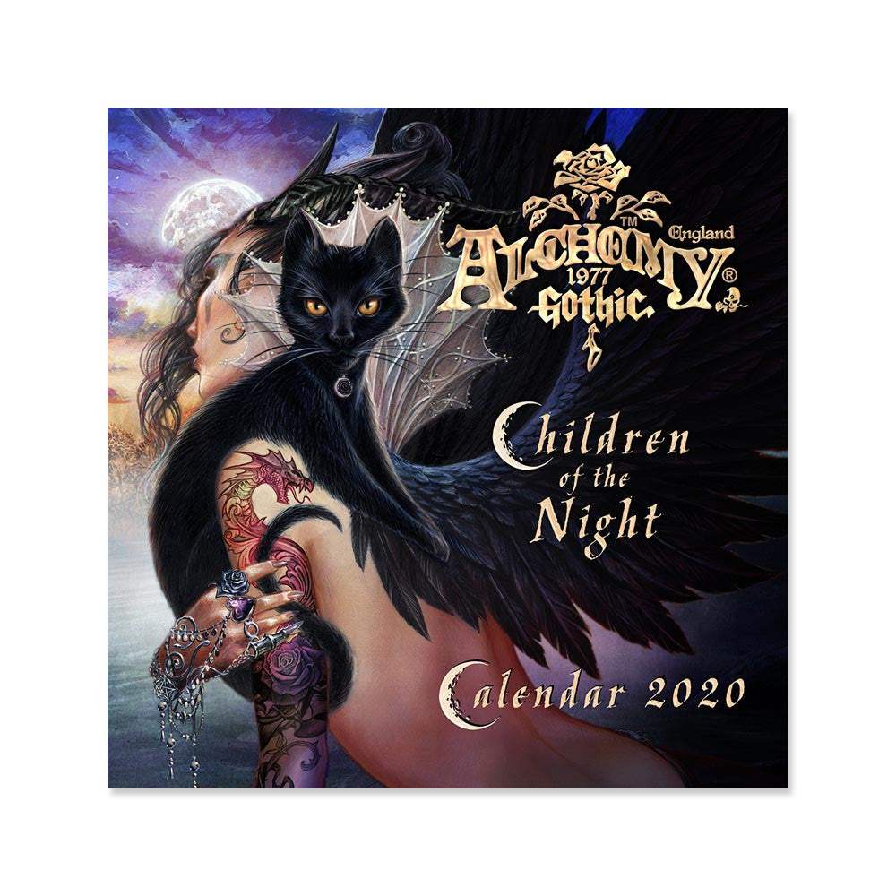 Alchemy 'Children of the Night' 2020 Calendar - Alchemy of England - Flyclothing LLC