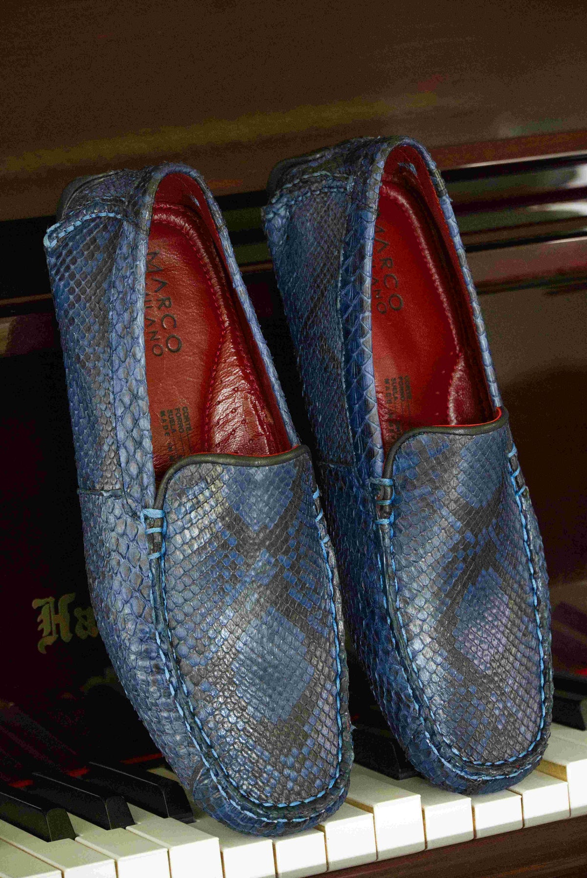 Capri Blue Jeans - Marco Di Milano - Flyclothing LLC