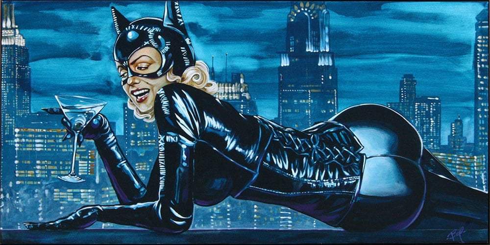 Black Market Art Company Cat On A Hot Tin Roof Print - Black Market Art Company - Flyclothing LLC