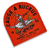Cause A Ruckus Velcro Patch - DIRTY COWBOY USA - Flyclothing LLC