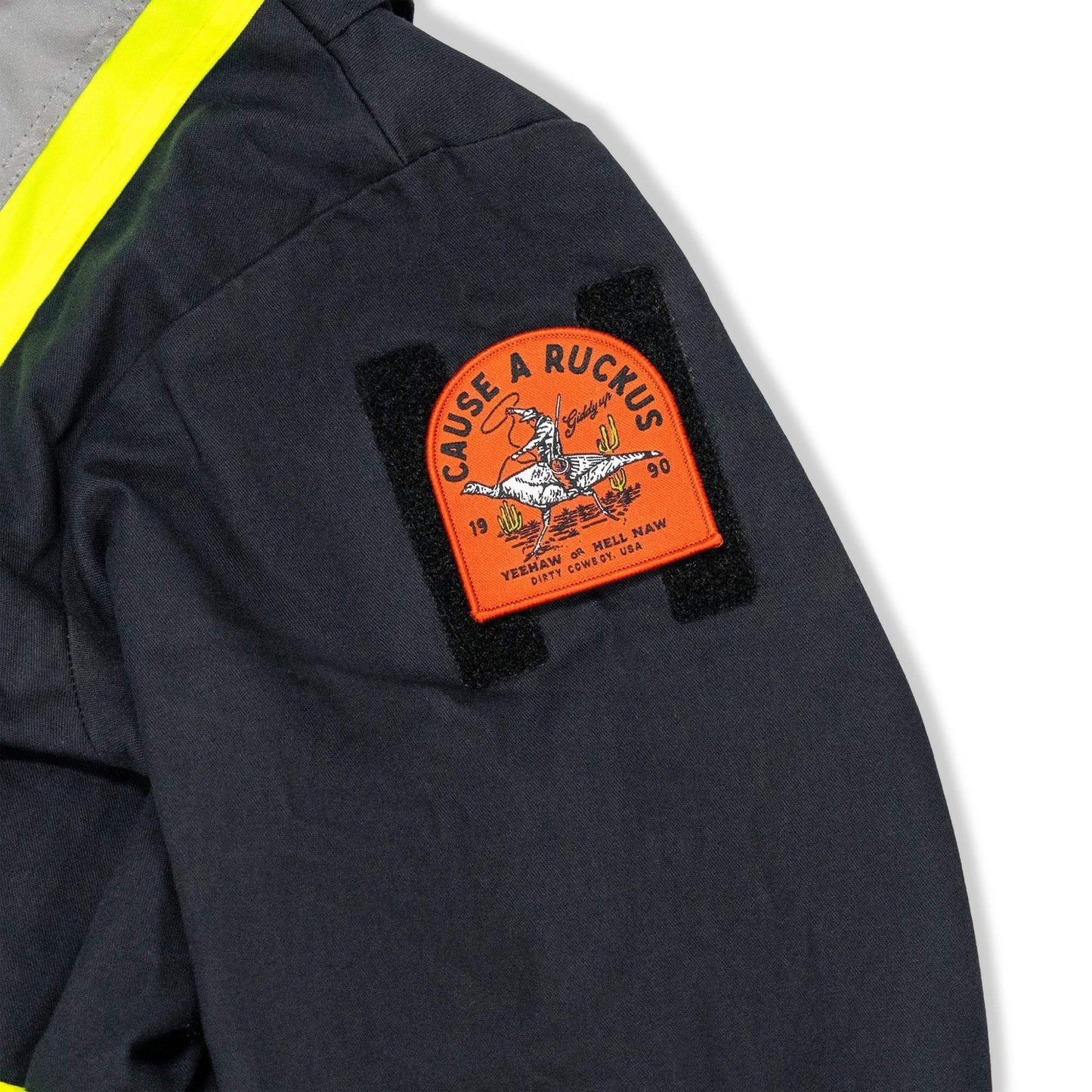 Cause A Ruckus Velcro Patch - DIRTY COWBOY USA - Flyclothing LLC