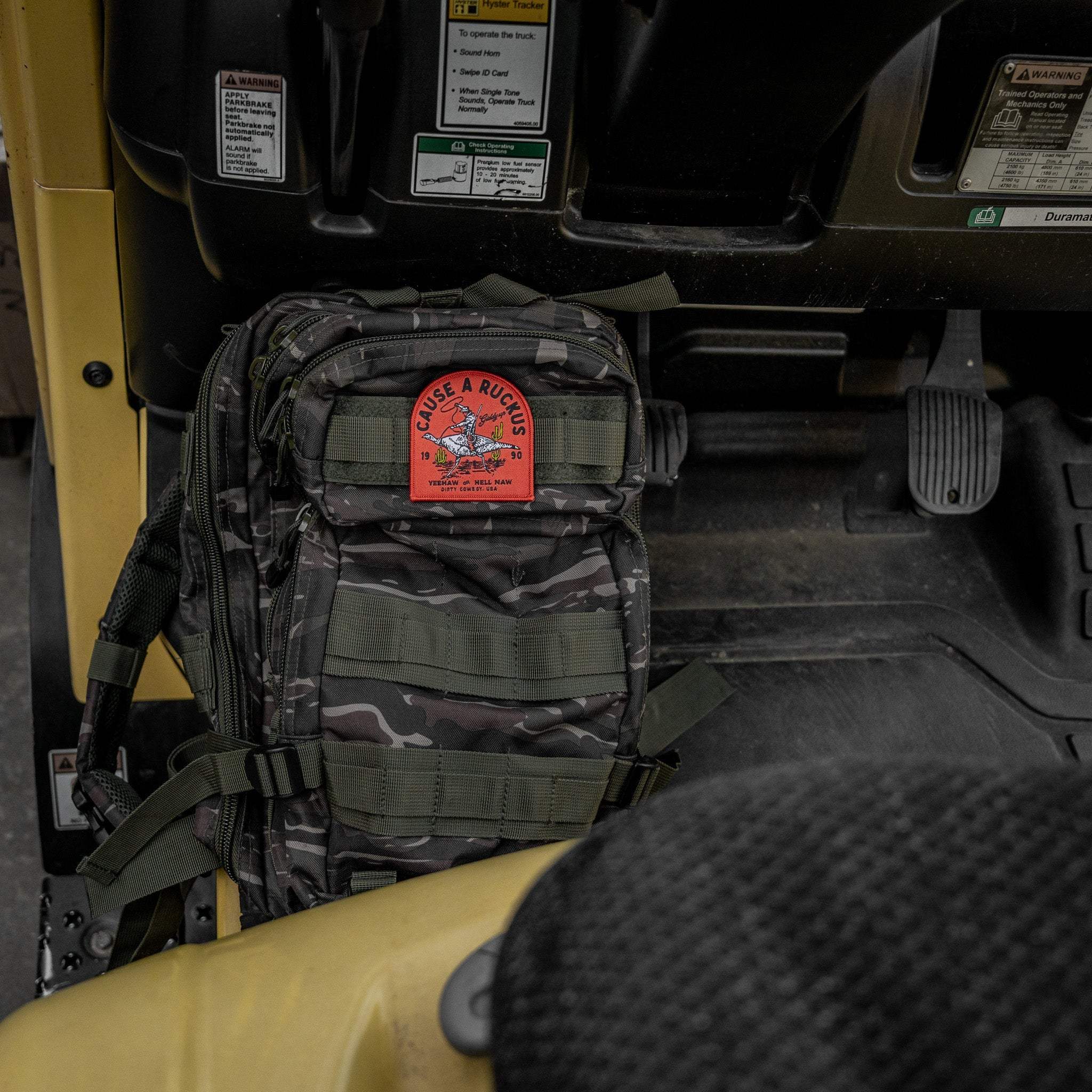 Cause A Ruckus Velcro Patch - DIRTY COWBOY USA - Flyclothing LLC