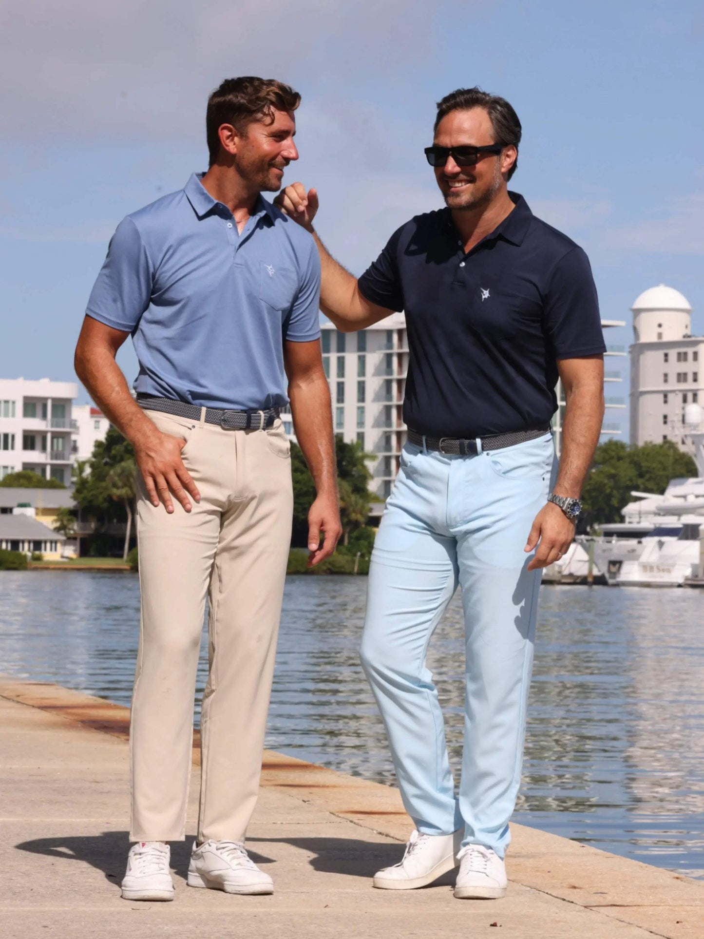 Charleston Polo - White Water Life - Flyclothing LLC