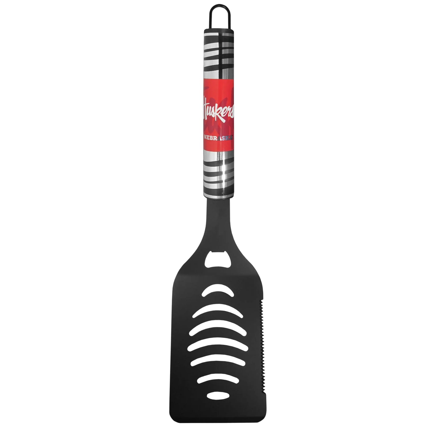 Nebraska Cornhuskers Black Spatula w/Team Colors - Nebraska Cornhuskers - Flyclothing LLC