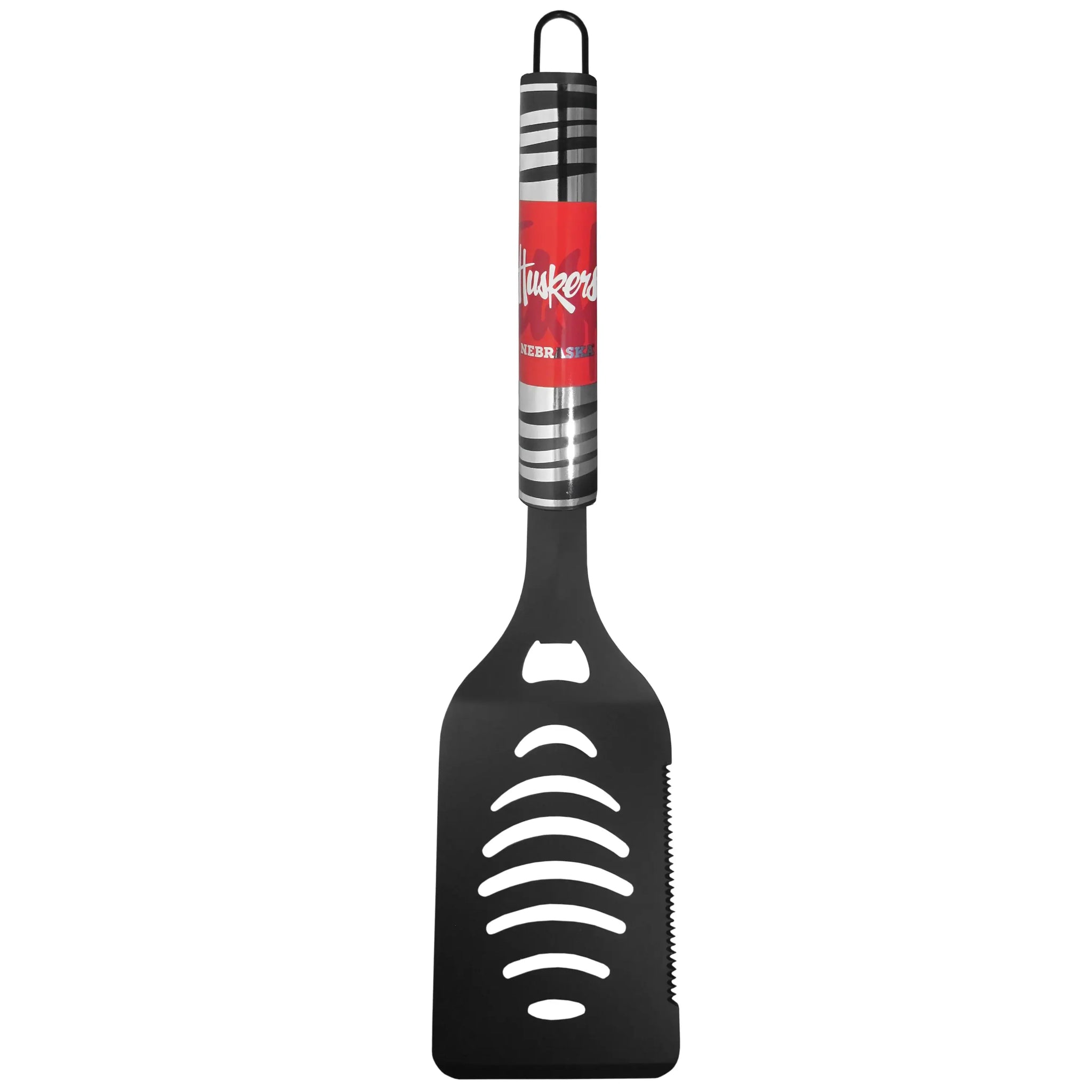 Nebraska Cornhuskers Black Spatula w/Team Colors - Nebraska Cornhuskers - Flyclothing LLC