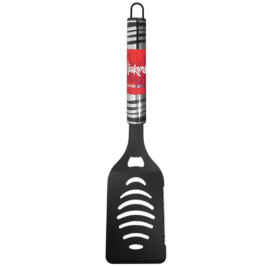 Nebraska Cornhuskers Black Spatula w/Team Colors - Nebraska Cornhuskers - Flyclothing LLC