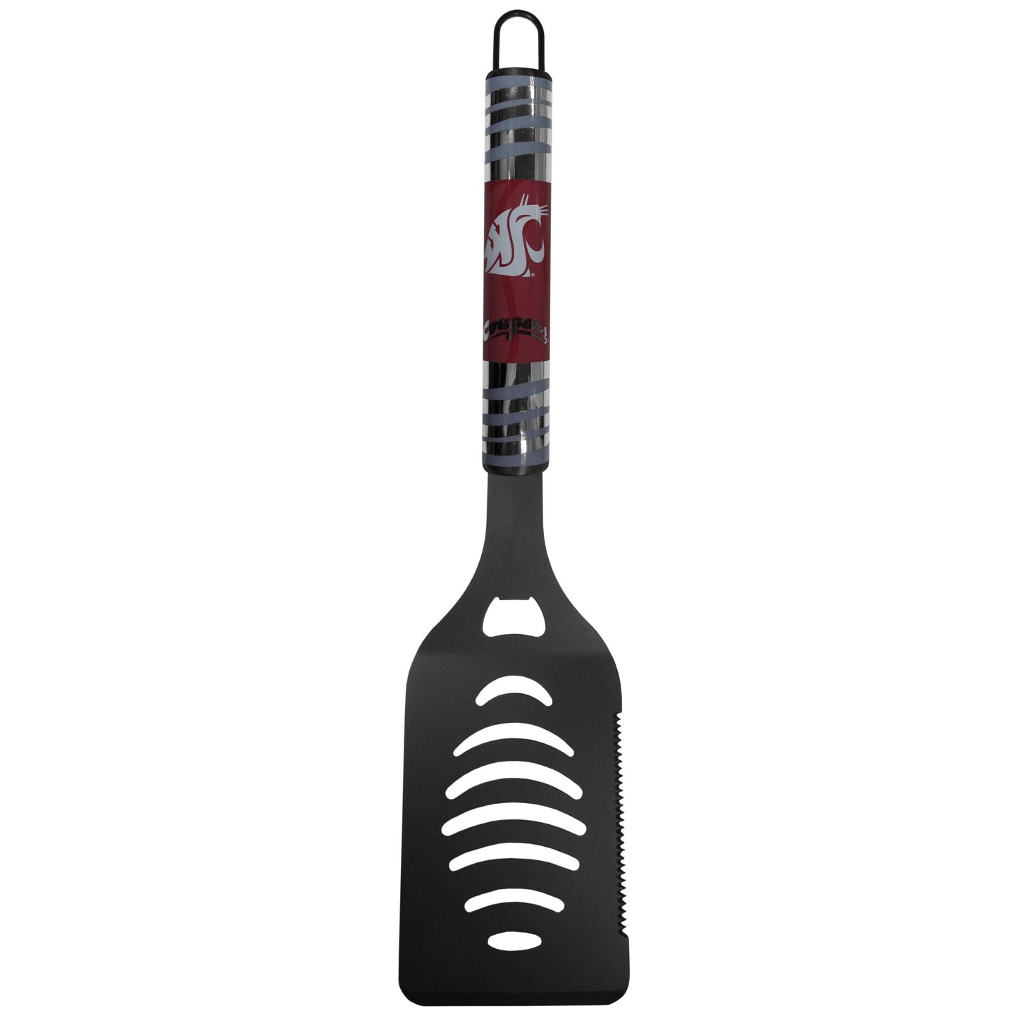 Washington St. Cougars Black Spatula w/Team Colors - Washington St. Cougars - Flyclothing LLC