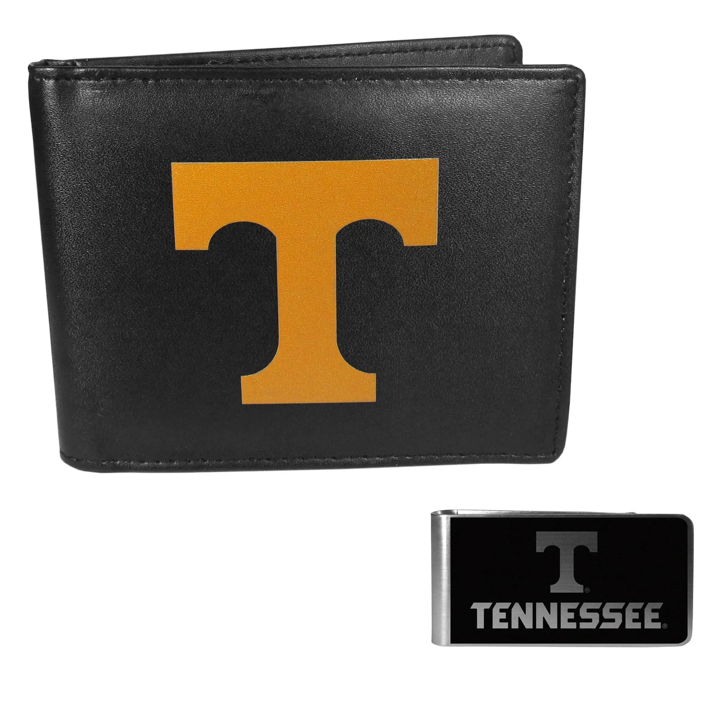 Tennessee Volunteers Bi-fold Wallet & Black Money Clip - Tennessee Volunteers - Flyclothing LLC