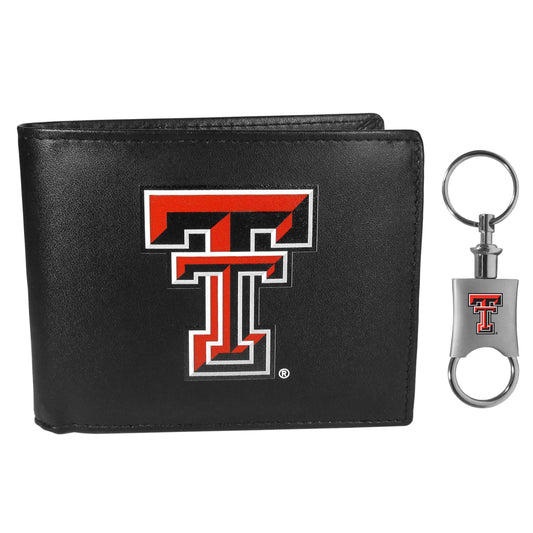 Texas Tech Raiders Bi-fold Wallet & Valet Key Chain - Texas Tech Raiders - Flyclothing LLC